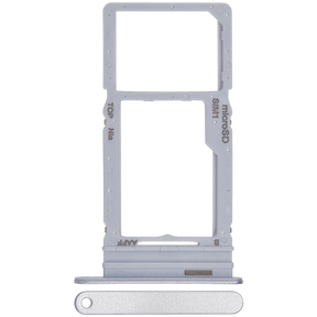 Single Sim Card Tray Compatible For Samsung Galaxy A16 5G (A166 / 2024) (Premium) (Light Gray)