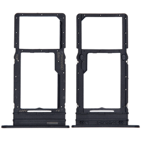 Single Sim Card Tray Compatible For Samsung Galaxy A16 5G (A166 / 2024) (Premium) (Blue Black)