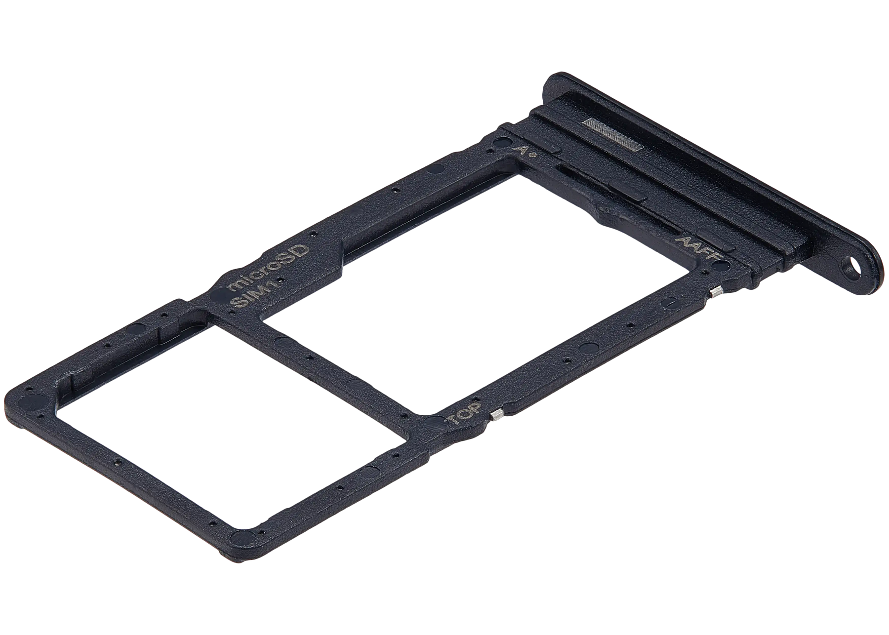 Single Sim Card Tray Compatible For Samsung Galaxy A16 5G (A166 / 2024) (Premium) (Blue Black)