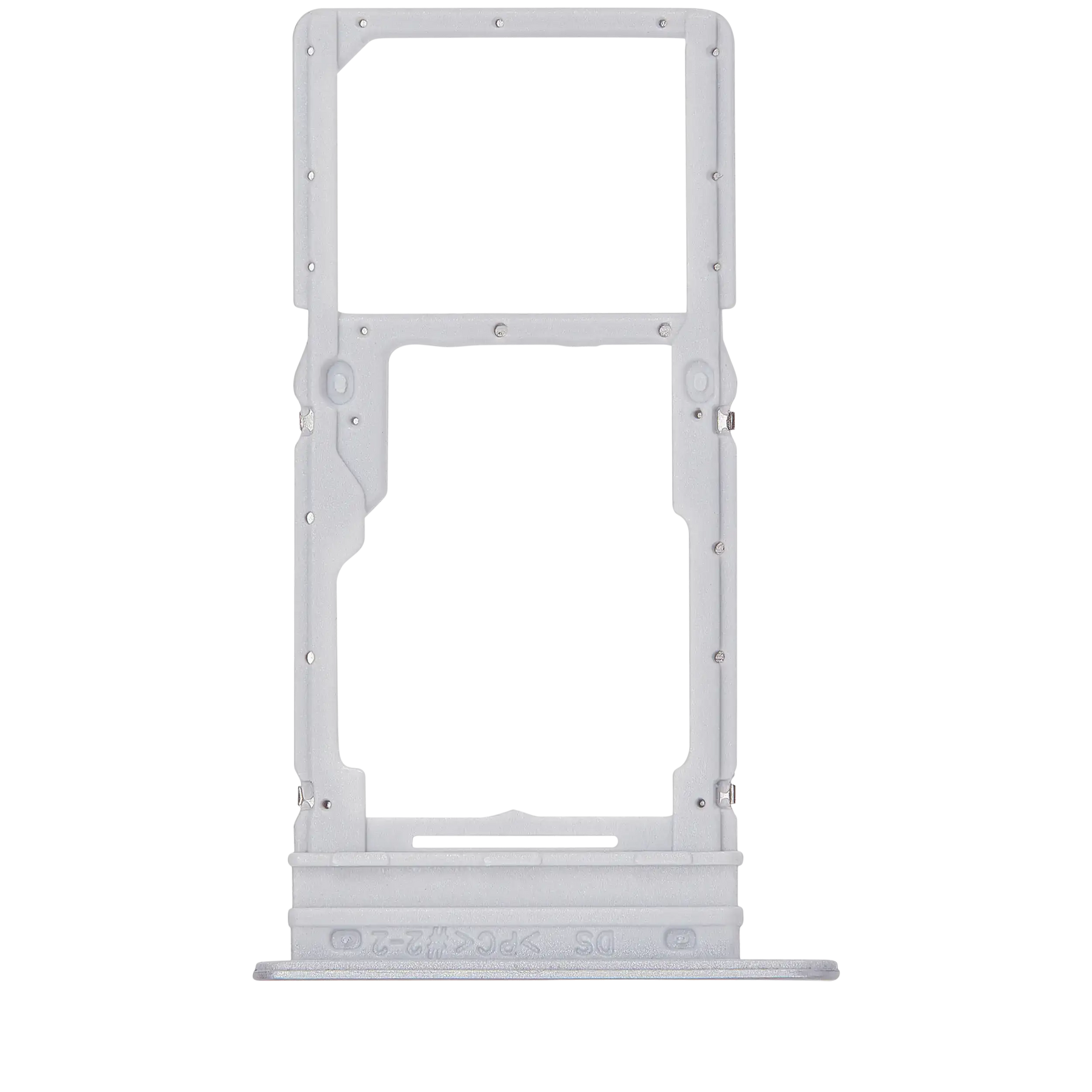 Dual Sim Card Tray Compatible For Samsung Galaxy A16 4G (A165 / 2024) (Premium) (Gray)