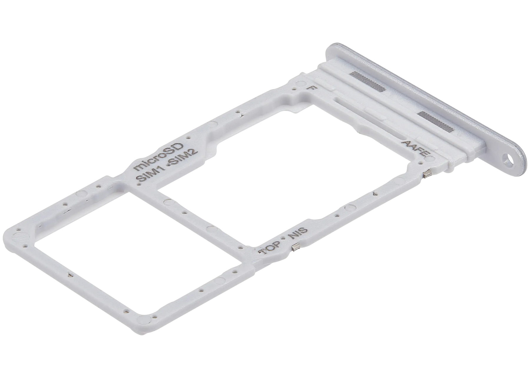 Dual Sim Card Tray Compatible For Samsung Galaxy A16 4G (A165 / 2024) (Premium) (Gray)