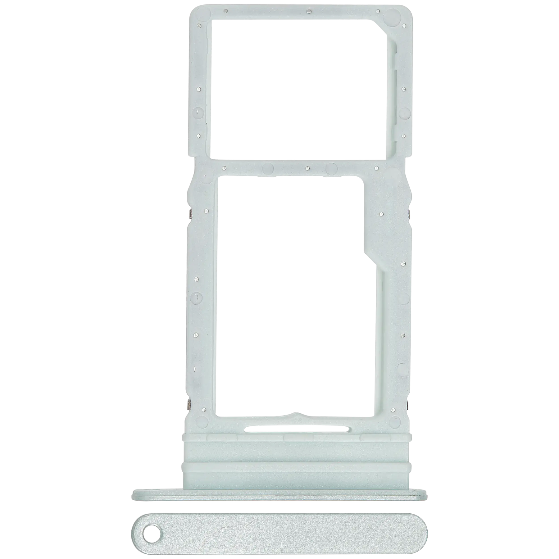 Single Sim Card Tray Compatible For Samsung Galaxy A16 4G (A165 / 2024) (Premium) (Water Green)