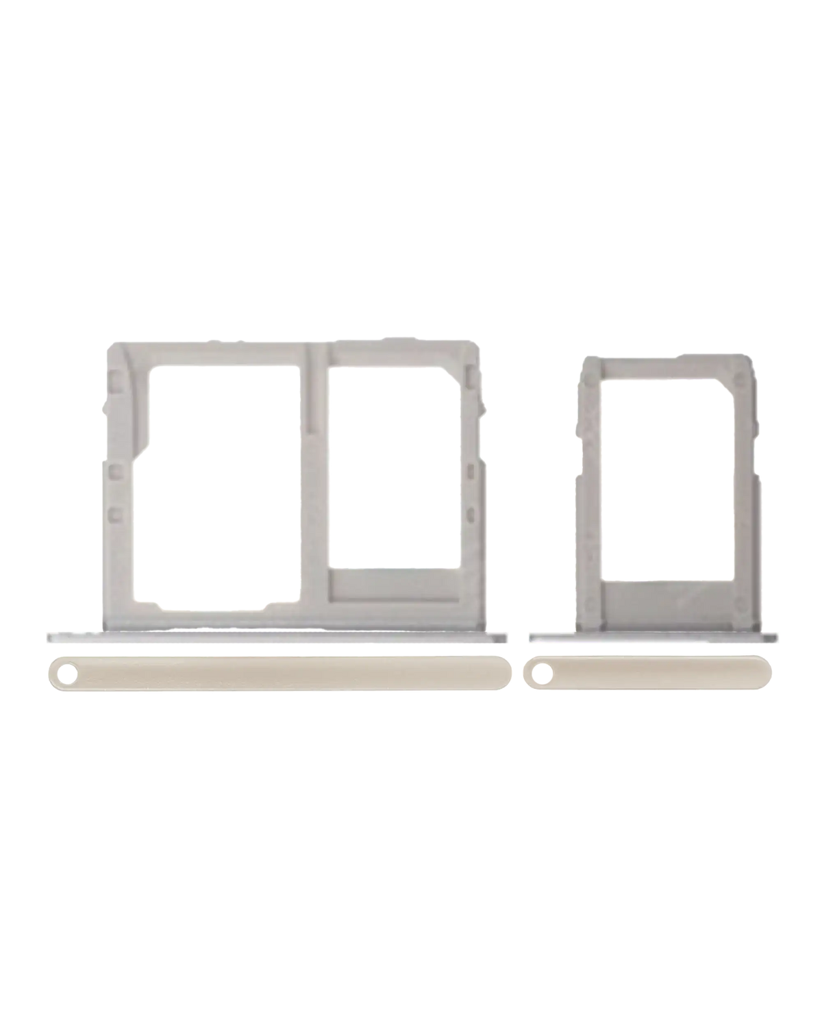 Sim Card Tray Compatible For Samsung Galaxy J8 (J810 / 2018) (Gold) (2 Piece Set)