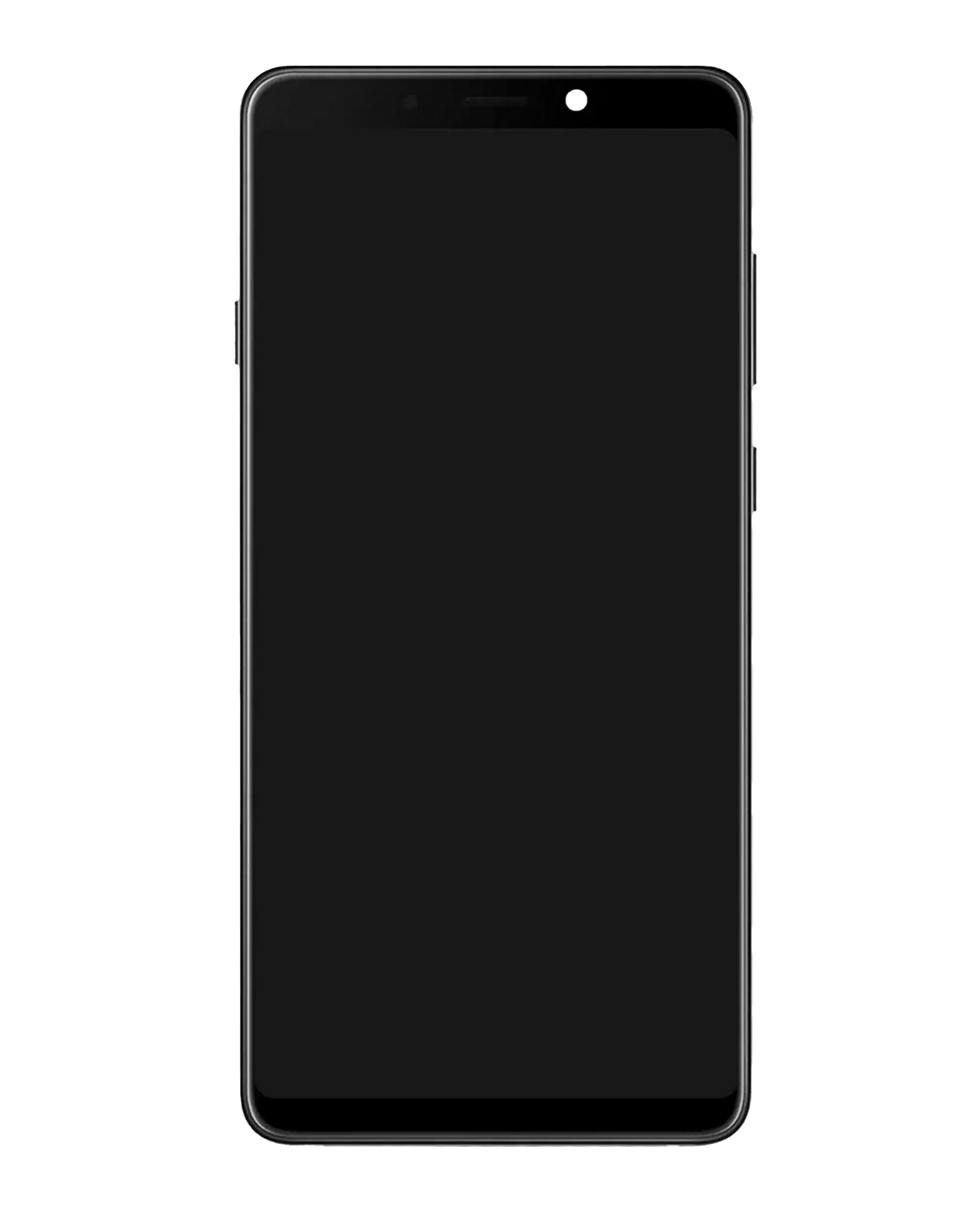 Replacement OLED Assembly With Frame Compatible For Samsung Galaxy A9 (A920 / 2018) (Used OEM Pull: Grade B/C) (Black)