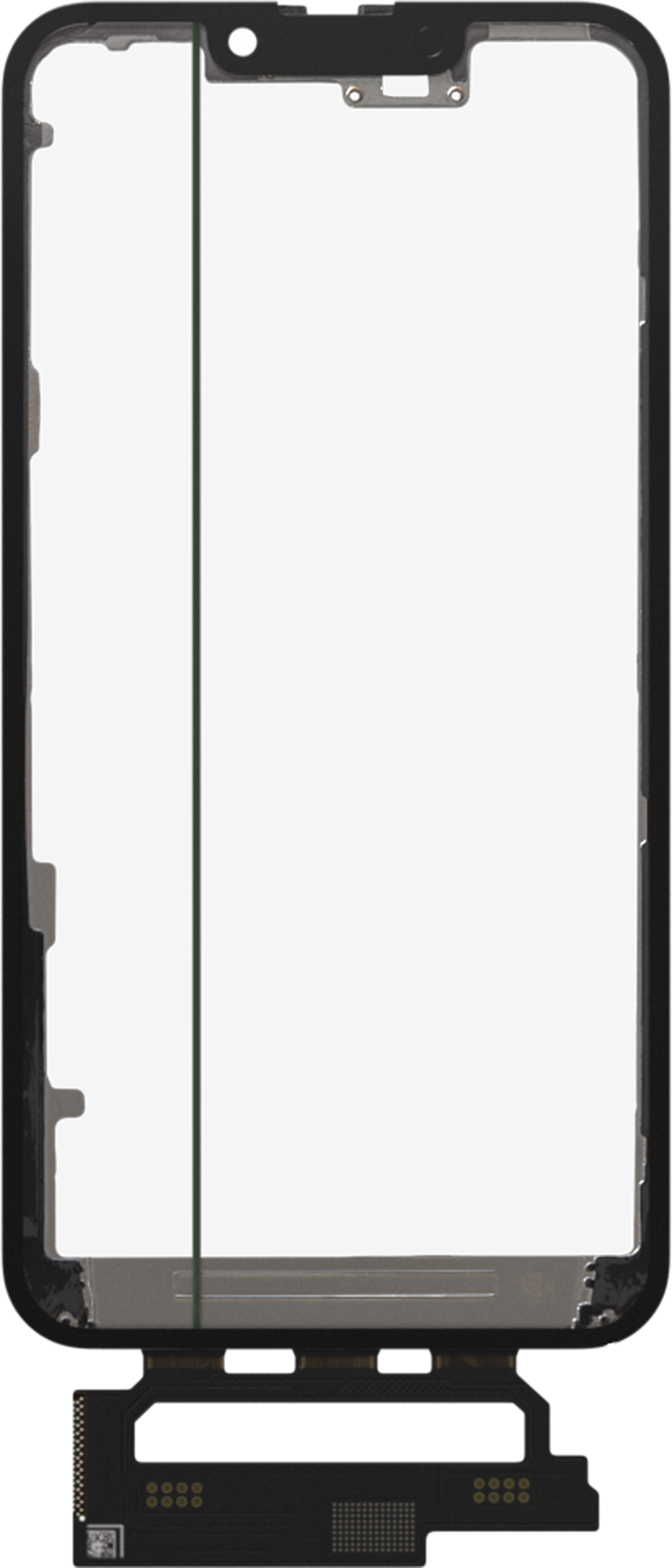 4 in 1 Short Flex (Digitizer Touch With Glass + OCA + Frame Pre-installed) Compatible For iPhone 13 (OCA Master)
