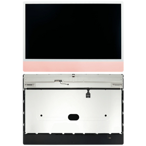 Complete LCD Display Assembly Compatible For iMac 24" M1 M3 (A2874 /A2438 / A2873/ A2439) (LG204A-215 LM235UH1 SDD1) (Used OEM Pull: Grade A) (Pink)