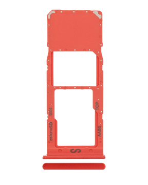 Single Sim Card Tray Compatible For Samsung Galaxy A02 (A022 / 2020) (Red)