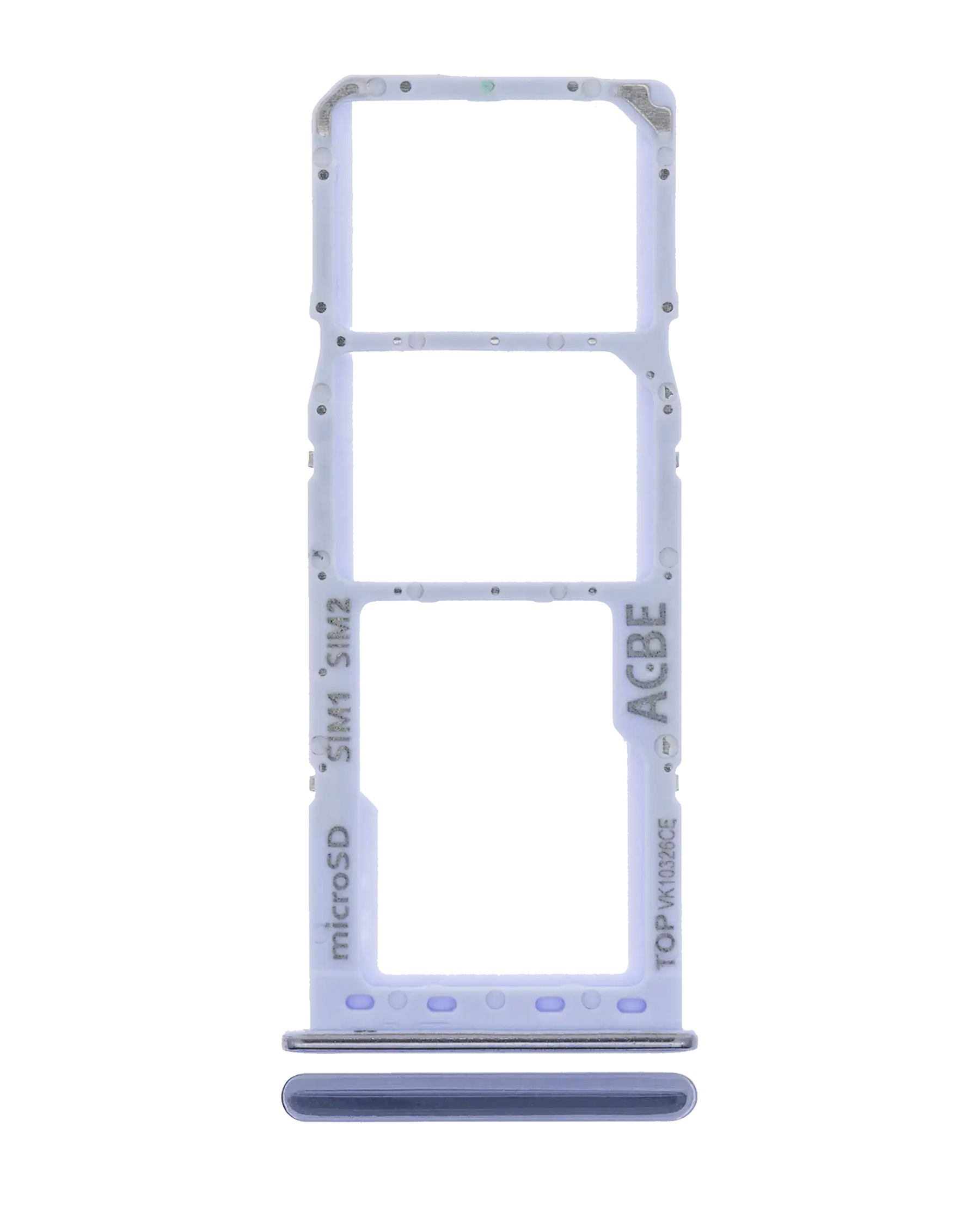 Dual Sim Card Tray Compatible For Samsung Galaxy A32 (A325 / 2021) (Awesome Violet)