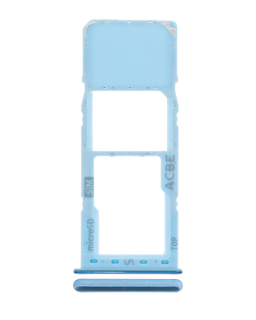 Single Sim Card Tray Compatible For Samsung Galaxy A32 (A325 / 2021) (Awesome Blue)