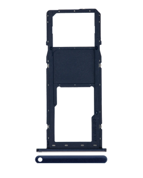 Single Sim Card Tray Compatible For Samsung Galaxy A01 (A015 / 2020) (Blue)