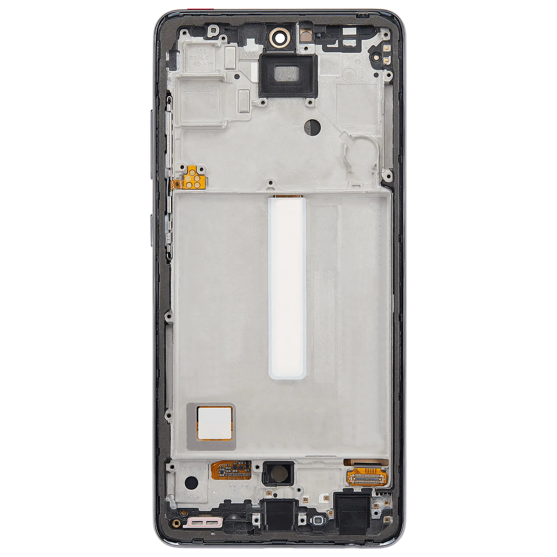 Replacement OLED Assembly With Frame Compatible For Samsung Galaxy A52 4G by Macfactory.in (A525 / 2021) / A52 5G (A526 / 2021) / A52S 5G (A528 / 2021) (6.36") (Vemake) (Awesome Black)