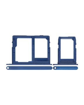 Replacement Sim Card Tray Compatible For Samsung Galaxy A6 (A600 / 2018) / A6 Plus (A605 / 2018) (Blue)