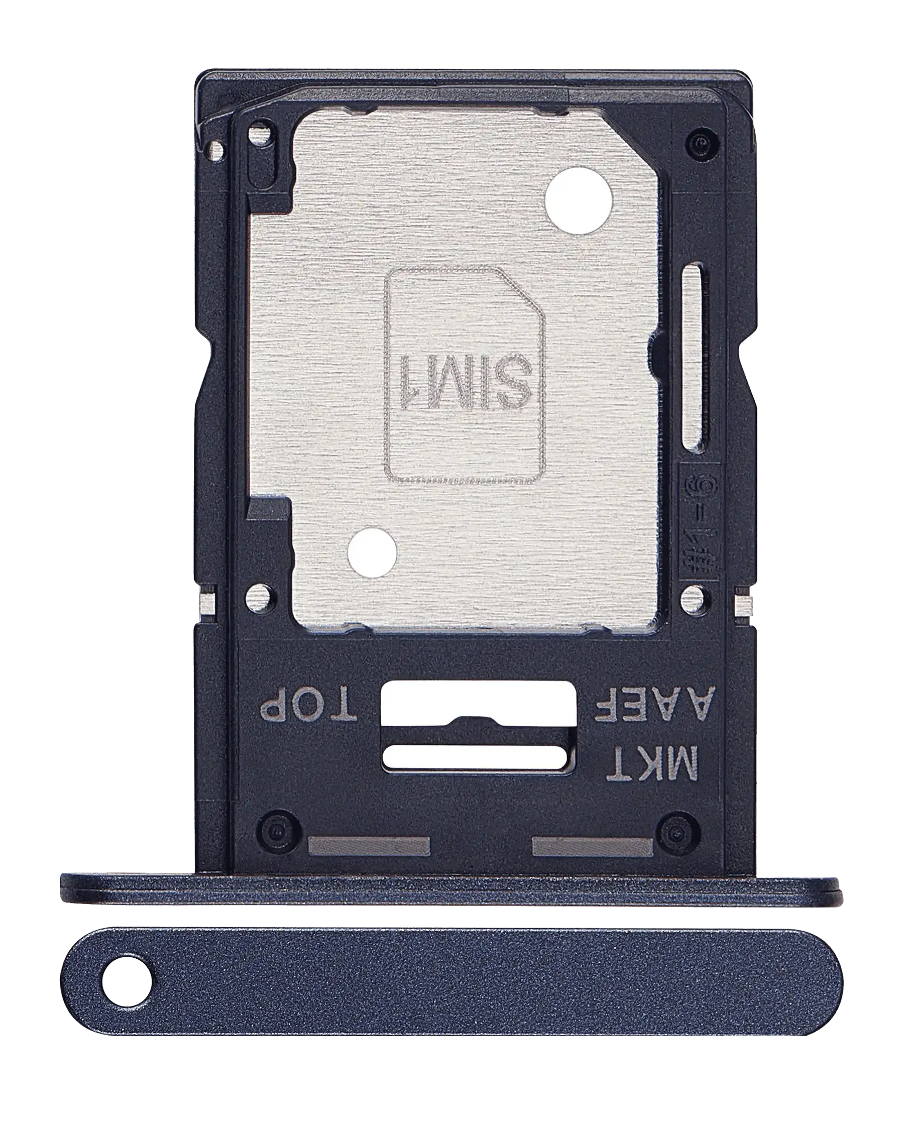 Dual Sim Card Tray Compatible For Samsung Galaxy A15 5G (A156 / 2023) (Brave Black)