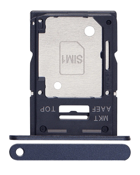 Dual Sim Card Tray Compatible For Samsung Galaxy A15 5G (A156 / 2023) (Brave Black)