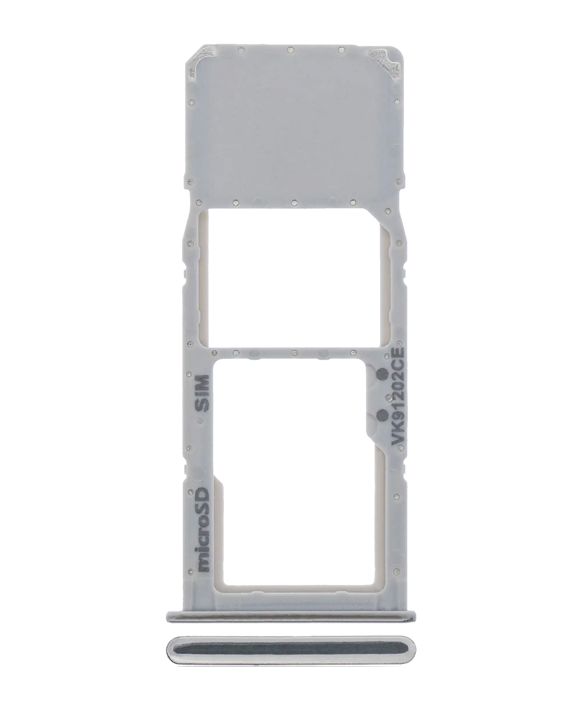 Single Sim Card Tray Compatible For Samsung Galaxy A51 4G (A515 / 2019) (Prism Crush White)