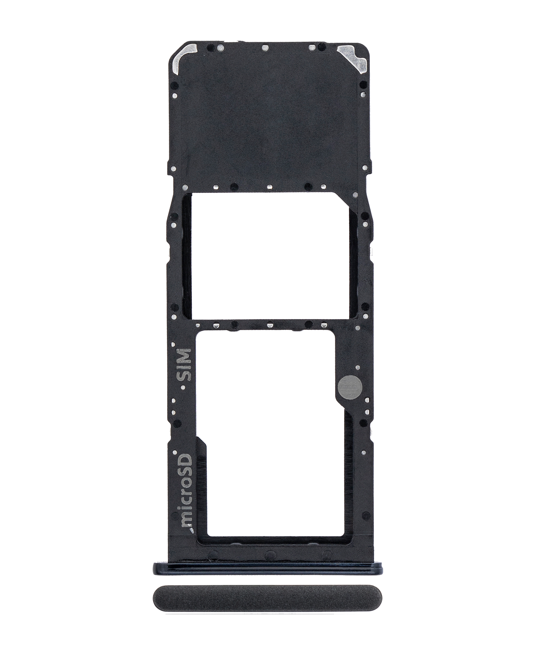 Single Sim Card Tray Compatible For Samsung Galaxy A50S (A507 / 2019) (Prism Crush Black)