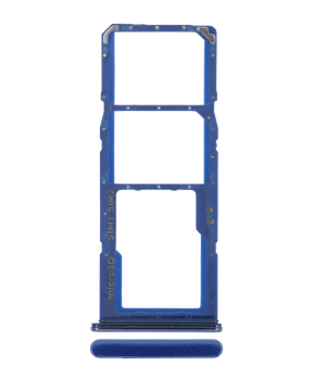 Replacement Dual Sim Card Tray Compatible For Samsung Galaxy A70 (A705 / 2019) (Blue)