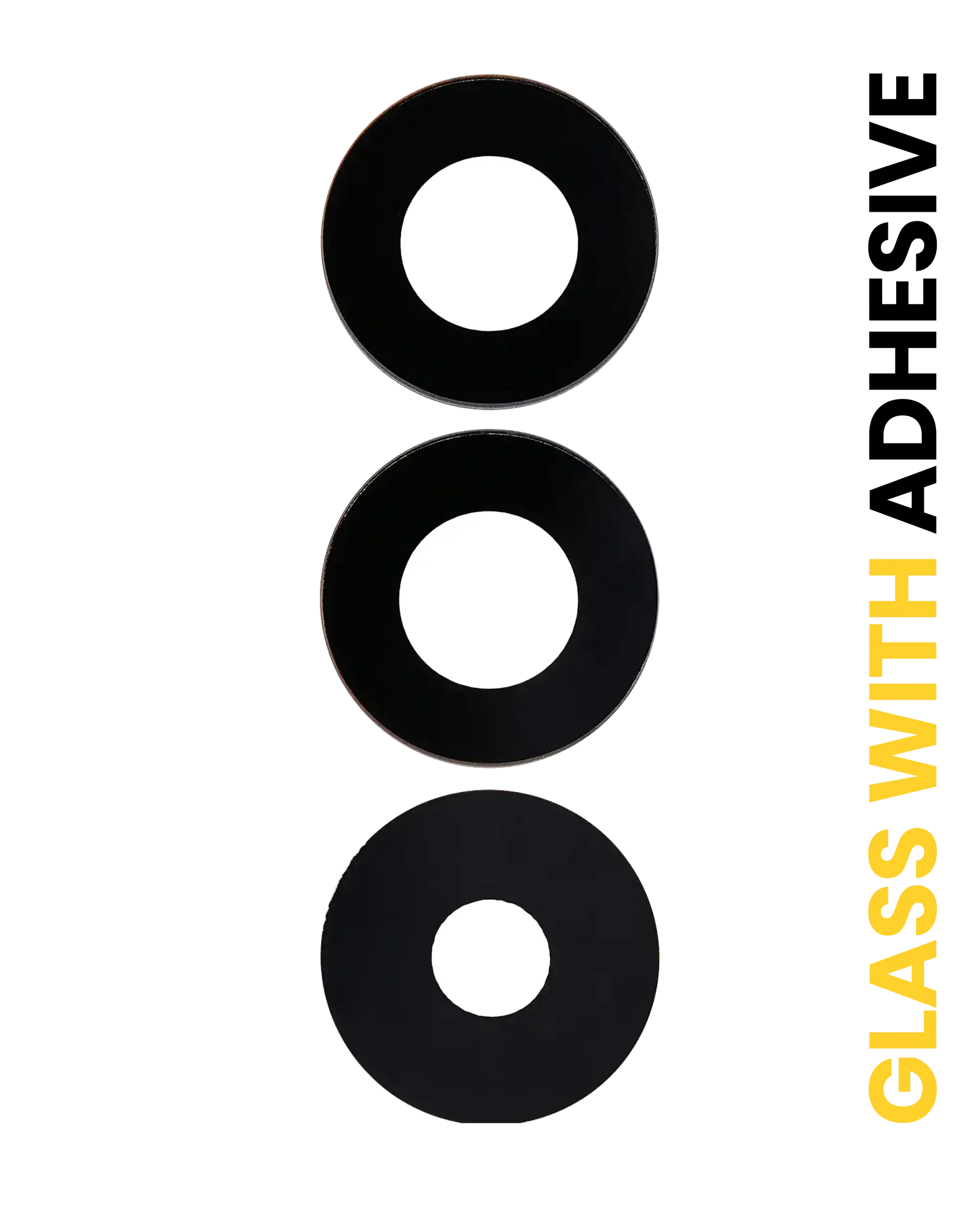 Back Camera Lens (Glass Only) With Adhesive Compatible For Samsung Galaxy A15 4G (A155 / 2023) / A15 5G (A156 / 2023)