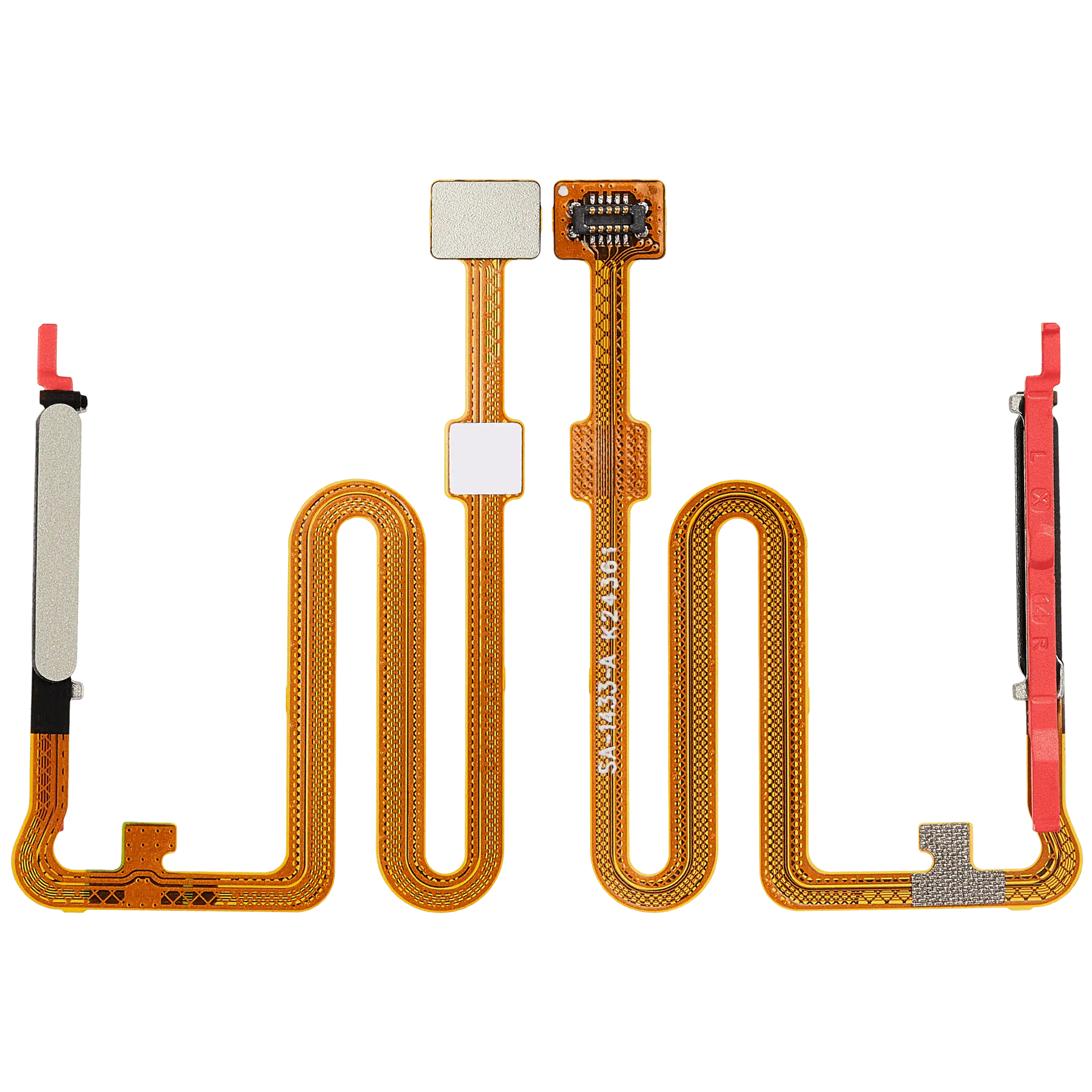 Fingerprint Reader With Flex Cable Compatible For Samsung Galaxy A16 5G (A166P / 2024) (Gold)