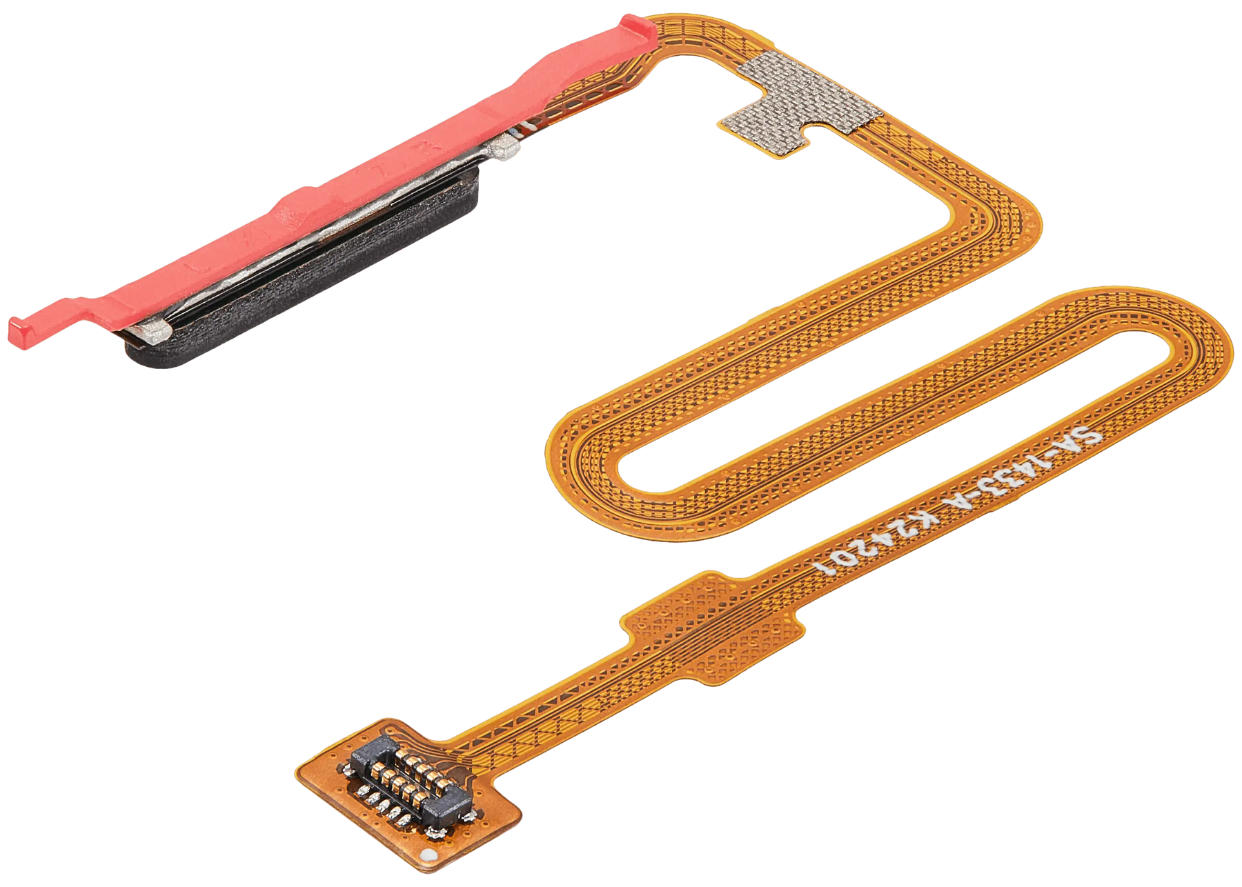 Fingerprint Reader With Flex Cable Compatible For Samsung Galaxy A16 5G (A166P / 2024) (Blue Black)