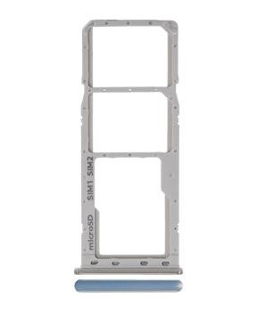 Dual Sim Card Tray Compatible For Samsung Galaxy A20 (A205 / 2019) / A30 (A305 / 2019) / A50 (A505 / 2019) (Silver)