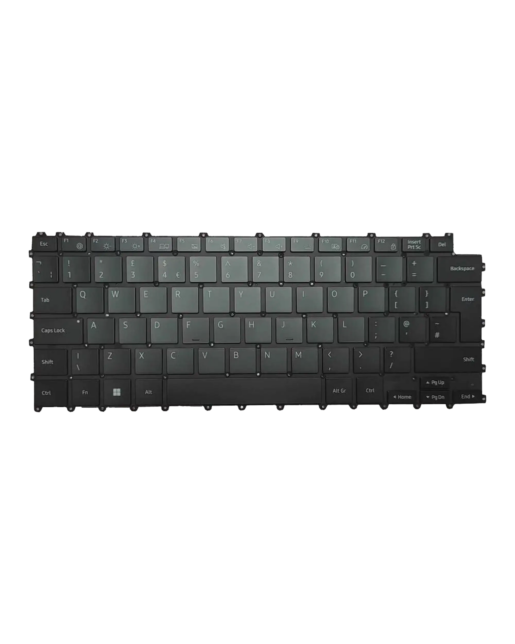 Keyboard Assembly Compatible For Samsung Galaxy Book 2 (SM-W737) (Service Pack) (Gray)