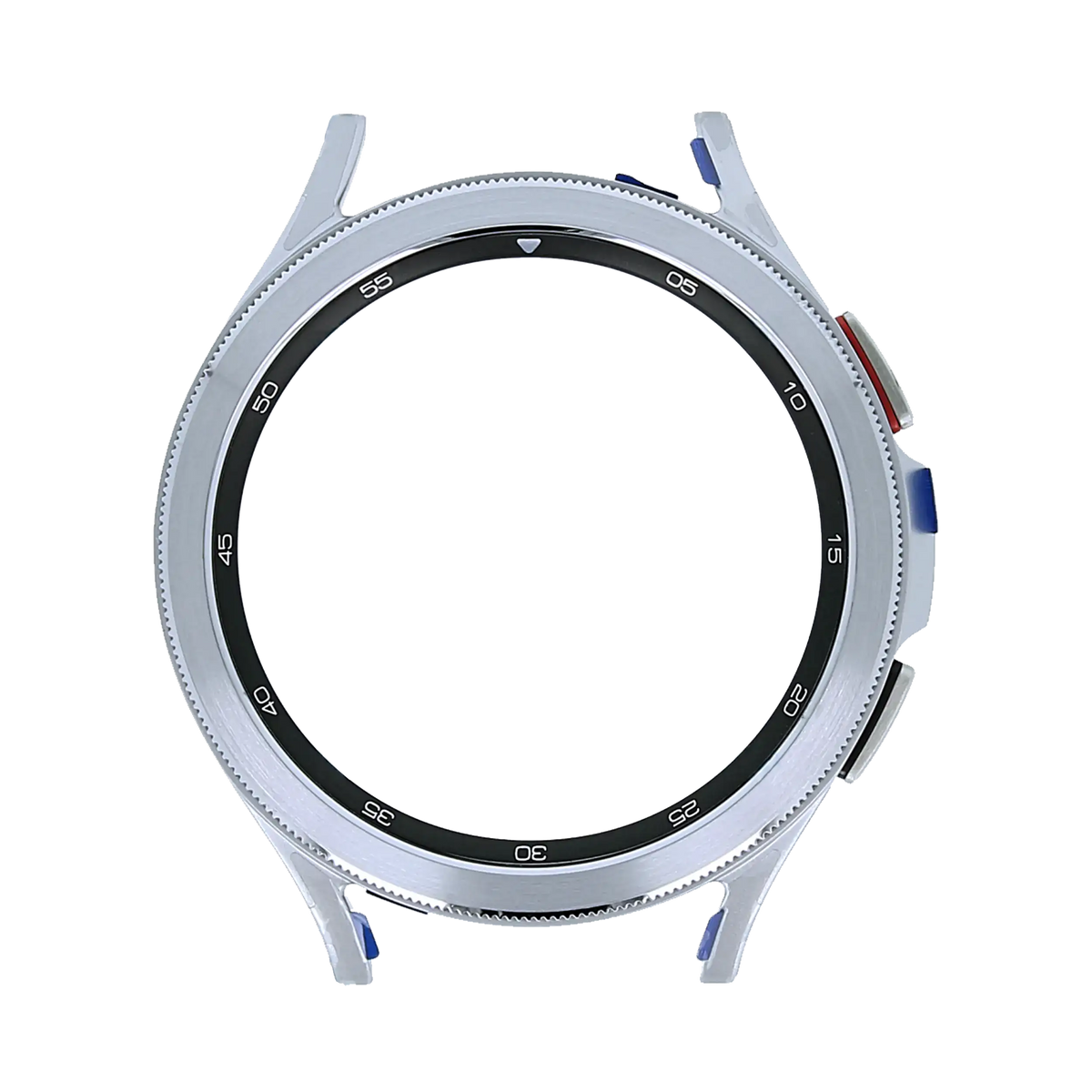 Housing Compatible For Samsung Galaxy Watch 4 Classic (46mm) (Service Pack) (Silver)