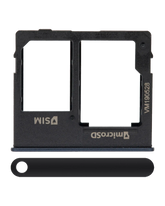 Single Sim Card Tray Compatible For Samsung Galaxy A10e (A102 / 2019) (Black)
