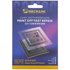 CPU Repair Green Oil Stencil (A8 - A18 Pro) For iPhone 6-16 Series (COM80) (Mechanic)