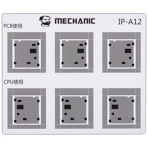 CPU Repair Green Oil Stencil (A8 - A18 Pro) For iPhone 6-16 Series (COM80) (Mechanic)