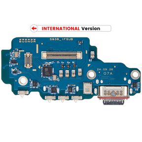 Charging Port Board With Sim Card Reader Compatible For Samsung Galaxy S25 Ultra 5G (S938R) (International Version) (Premium)
