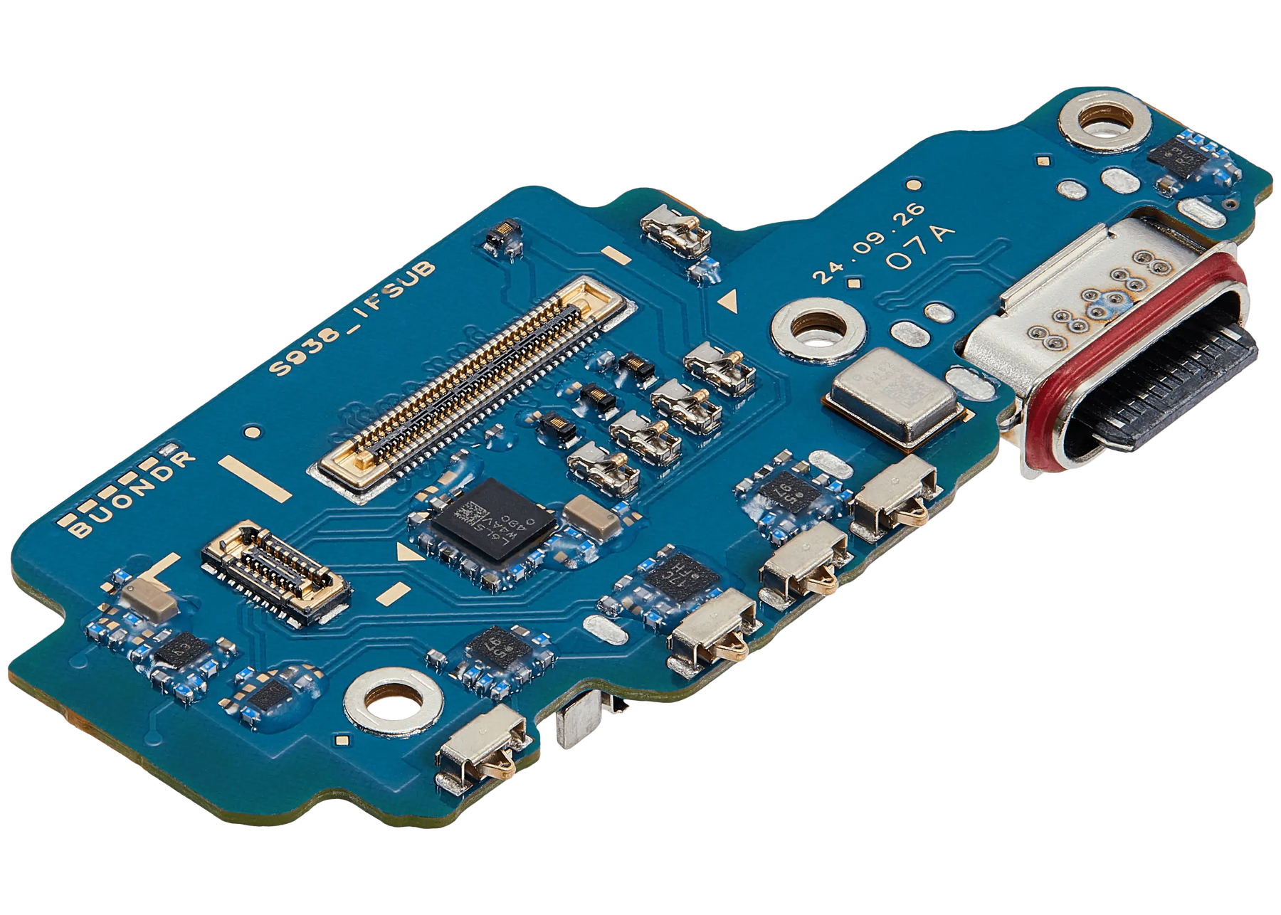 Charging Port Board With Sim Card Reader Compatible For Samsung Galaxy S25 Ultra 5G (S938R) (International Version) (Premium)