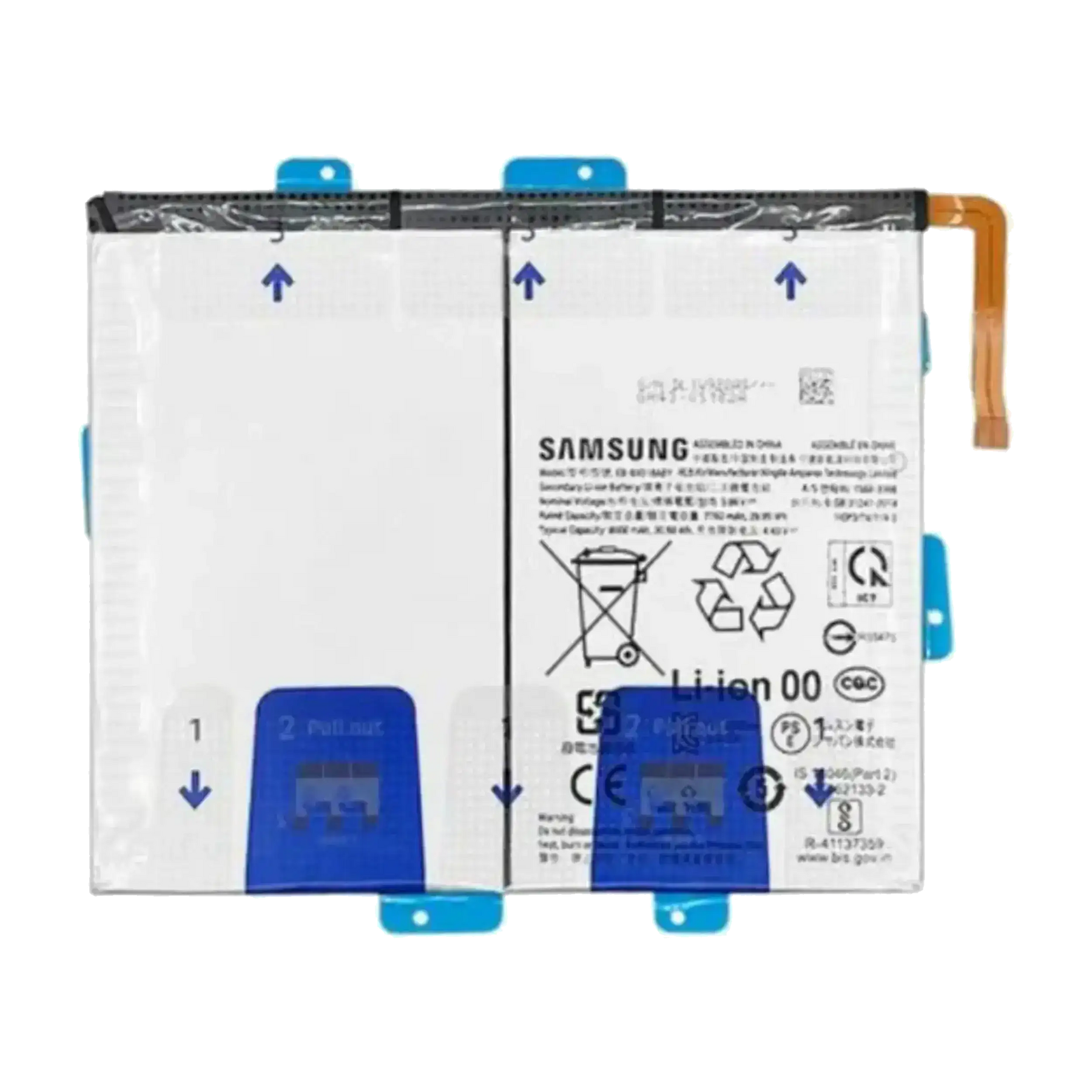 Replacement Battery Compatible For Samsung Galaxy Tab S9 FE Plus (X610 / X616) (2023) / Tab S9 FE 10.9" (X510 / X516) (2023)