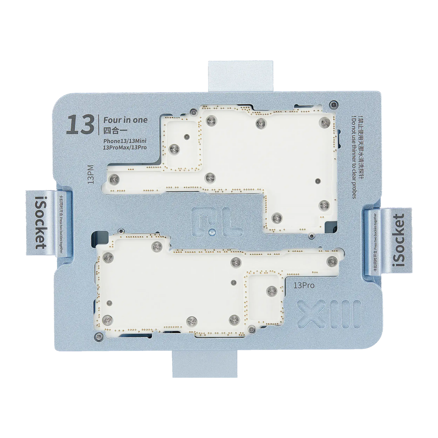 iSocket Motherboard Platform Tester Compatible For iPhone 13 / 13 Pro / 13 Pro Max / 13 Mini (4 in 1) (Qianli)