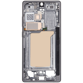 Mid-Frame Housing Compatible For Samsung Galaxy S25 Ultra (US & International Version) (Titanium Jet Black)