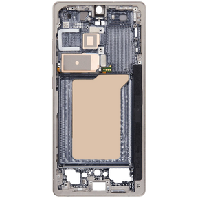 Mid-Frame Housing Compatible For Samsung Galaxy S25 Ultra (US & International Version) (Titanium Pink Gold)