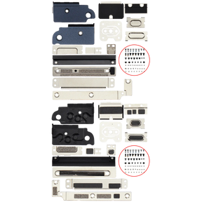 Full Set Small Metal Bracket And Screw Set For MacBook Air 13" (A3113 / Mid 2024 / A3240 / Early 2025)