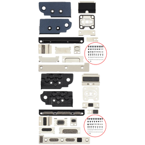 Full Set Small Metal Bracket And Screw Set For MacBook Air 15" (A2941 / Mid 2023 / A3114 / Mid 2024 / A3241 / Early 2025)
