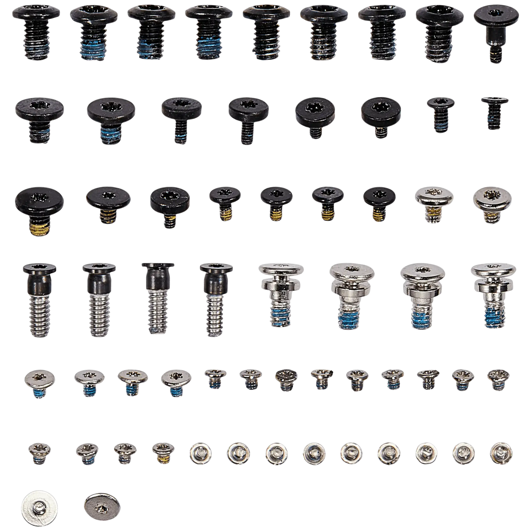 Full Set Small Metal Bracket And Screw Set For MacBook Air 15" (A2941 / Mid 2023 / A3114 / Mid 2024 / A3241 / Early 2025)