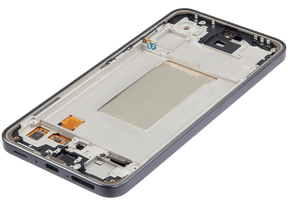 OLED Assembly With Frame Compatible For Samsung Galaxy A36 5G (A366 / 2025) (Refurbished) (Black)