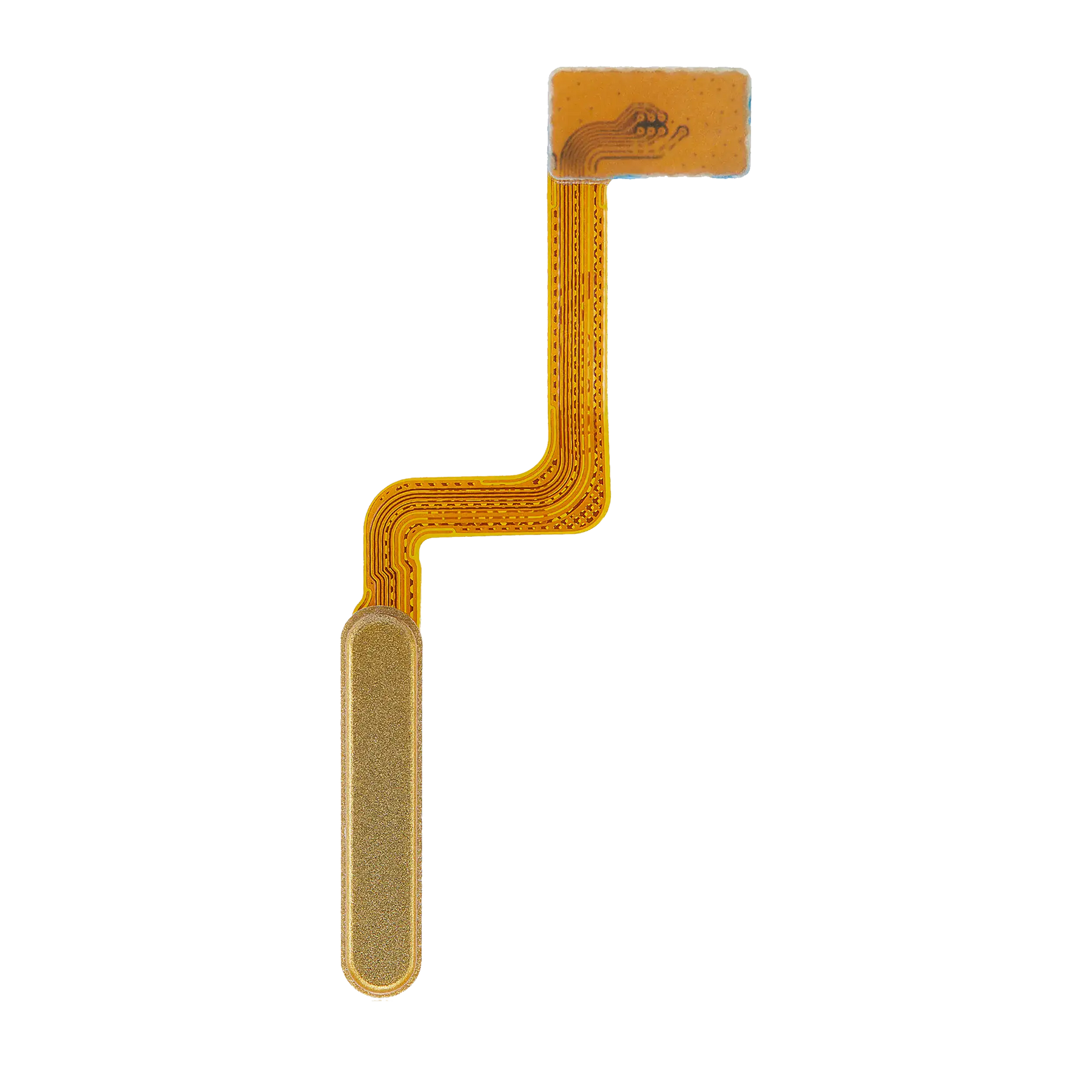Fingerprint Reader With Flex Cable Compatible For Samsung Galaxy Z Flip 4G (F700) / Z Flip 5G (F707) (Mirror Gold)