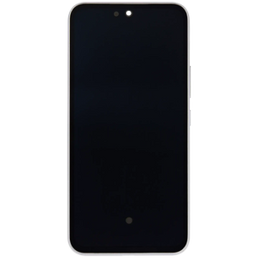 OLED Assembly With Frame Compatible For Samsung Galaxy A54 5G Replacement (A546 / 2023) (US & International Version) (Refurbished) (White)