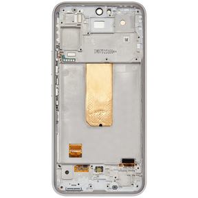 OLED Assembly With Frame Compatible For Samsung Galaxy A54 5G Replacement (A546 / 2023) (US & International Version) (Refurbished) (White)