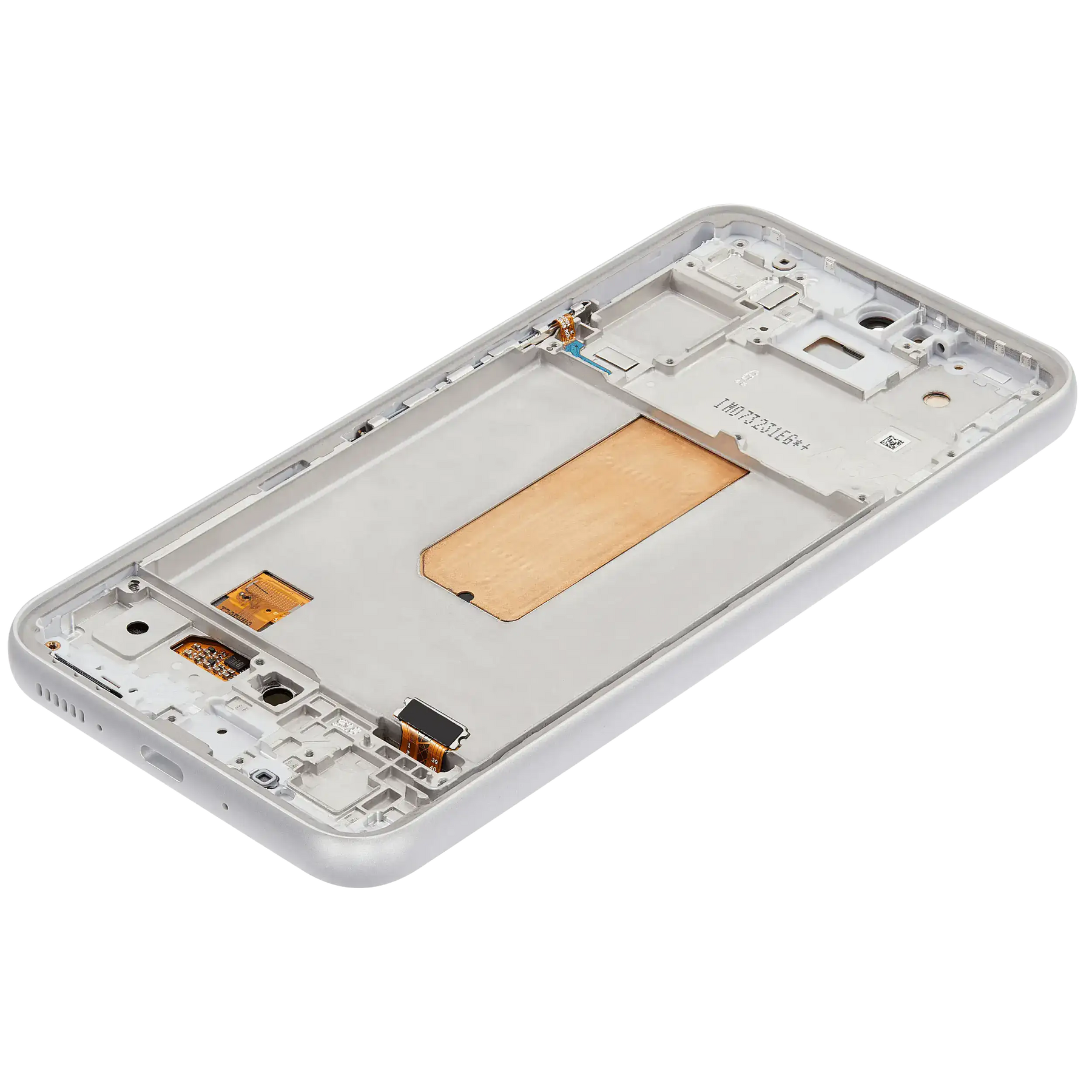 OLED Assembly With Frame Compatible For Samsung Galaxy A54 5G Replacement (A546 / 2023) (US & International Version) (Refurbished) (White)