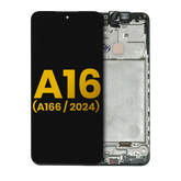 OLED Assembly With Frame Compatible For Samsung Galaxy A16 5G (A166 / 2024) (Refurbished) (All Colors)