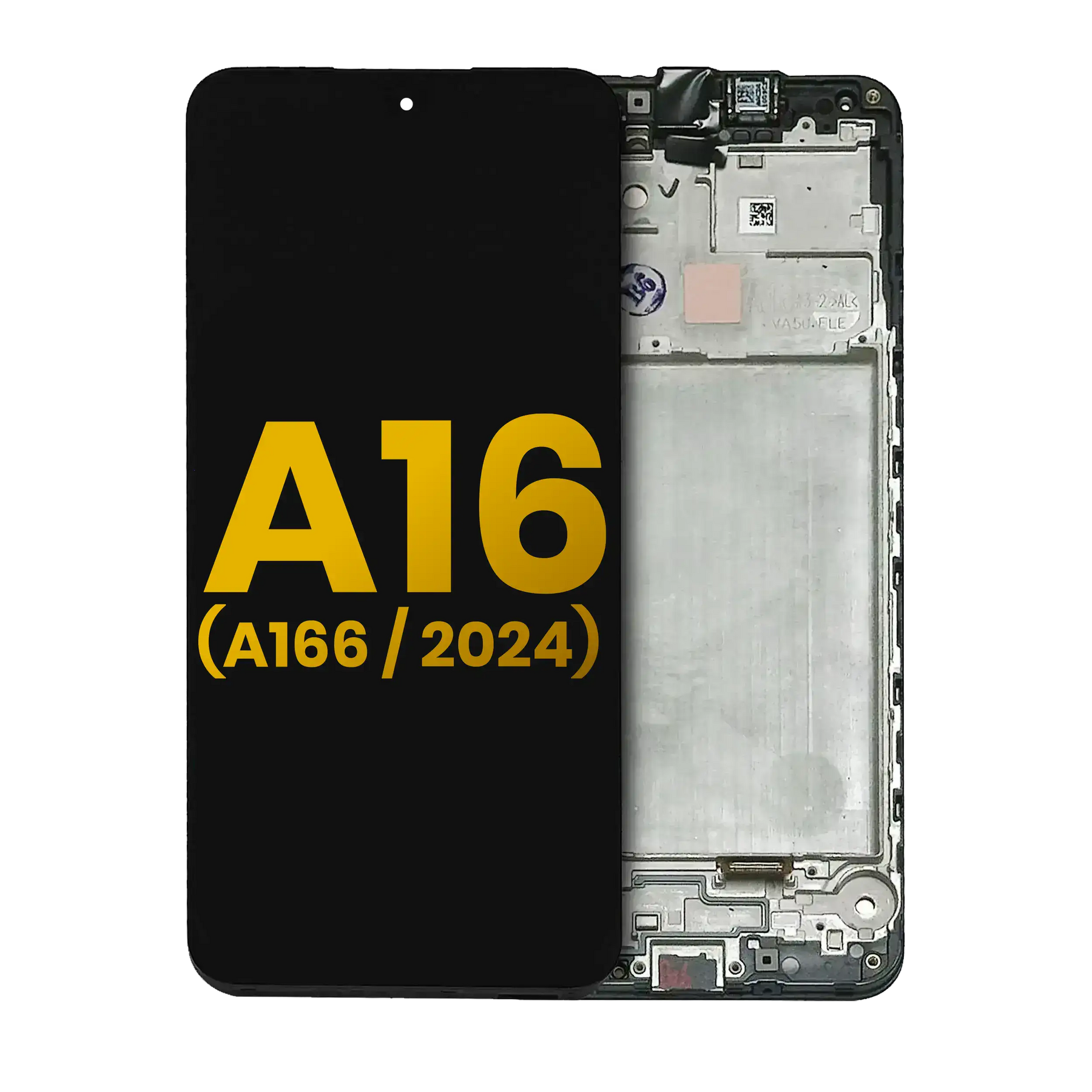 OLED Assembly With Frame Compatible For Samsung Galaxy A16 5G (A166 / 2024) (Refurbished) (All Colors)
