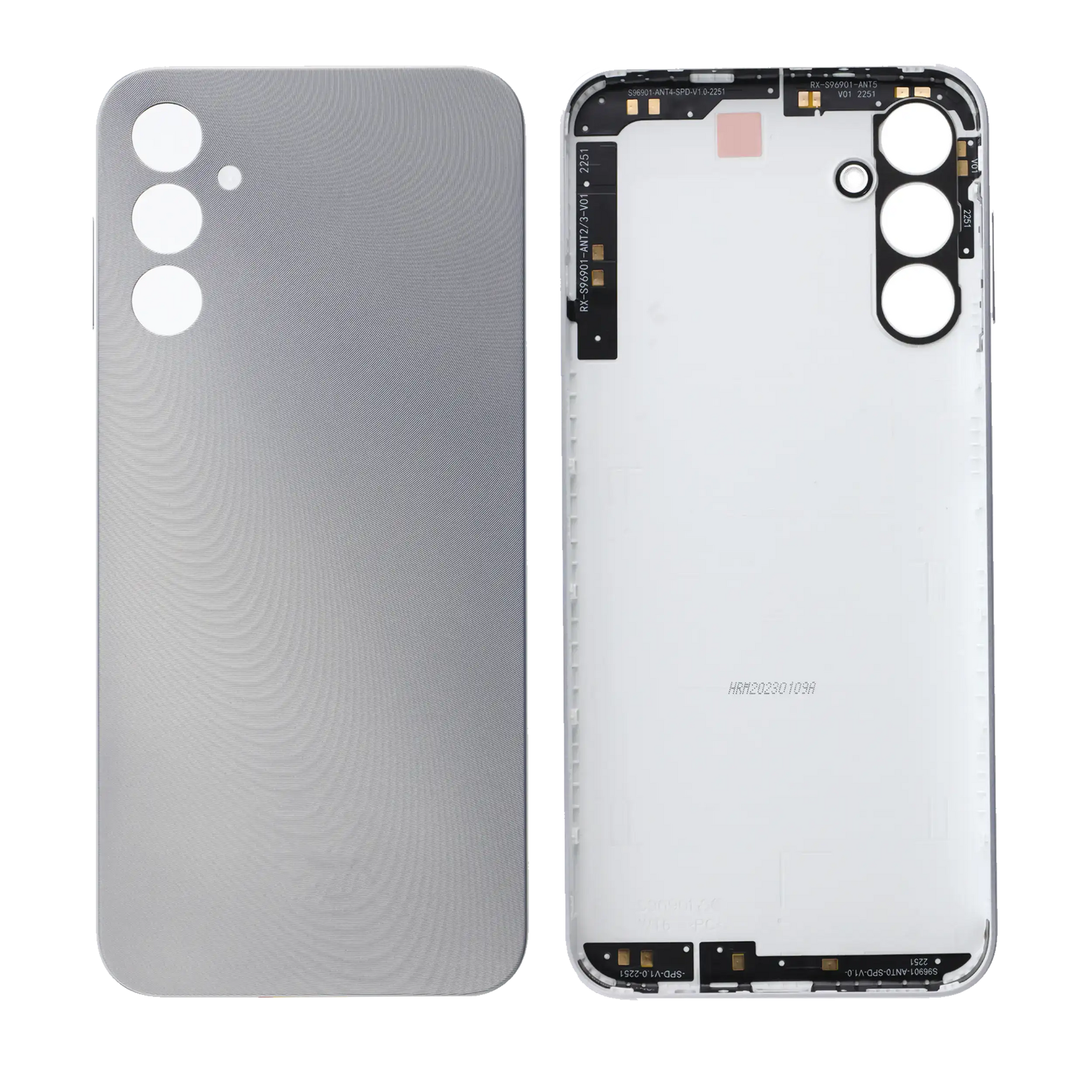 Back Cover Glass Compatible For Samsung Galaxy A14 5G (A146 / 2023) (Service Pack) (Silver)
