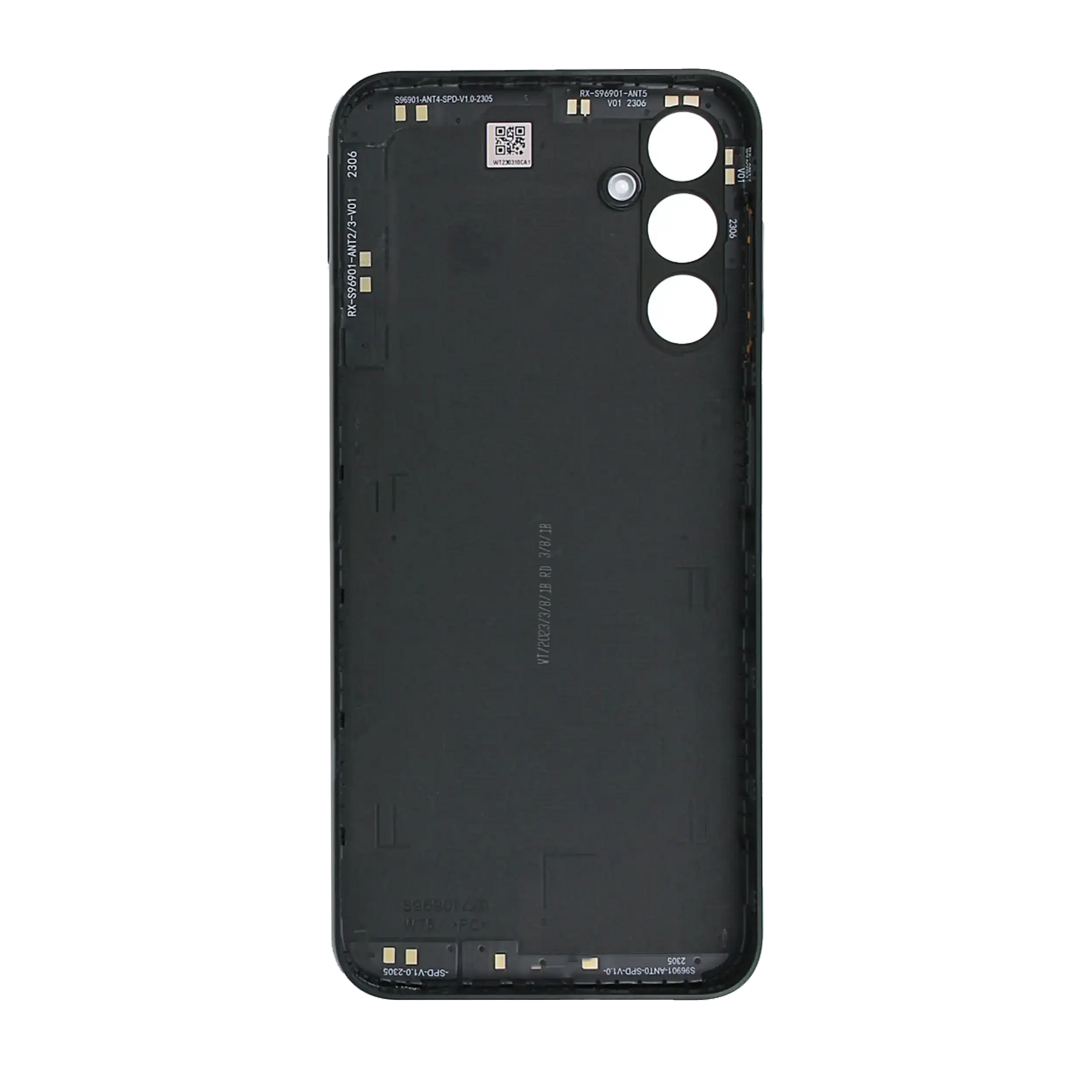 Back Cover Glass Compatible For Samsung Galaxy A14 5G (A146 / 2023) (Service Pack) (Black)