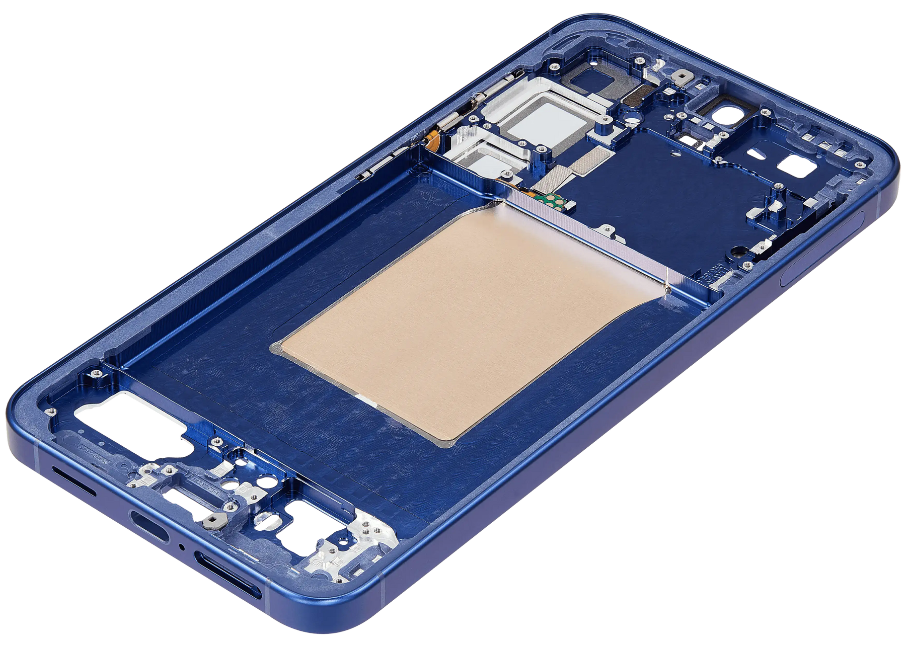Mid-Frame Housing Compatible For Samsung Galaxy S25 Plus 5G (US & International Version) (Navy)