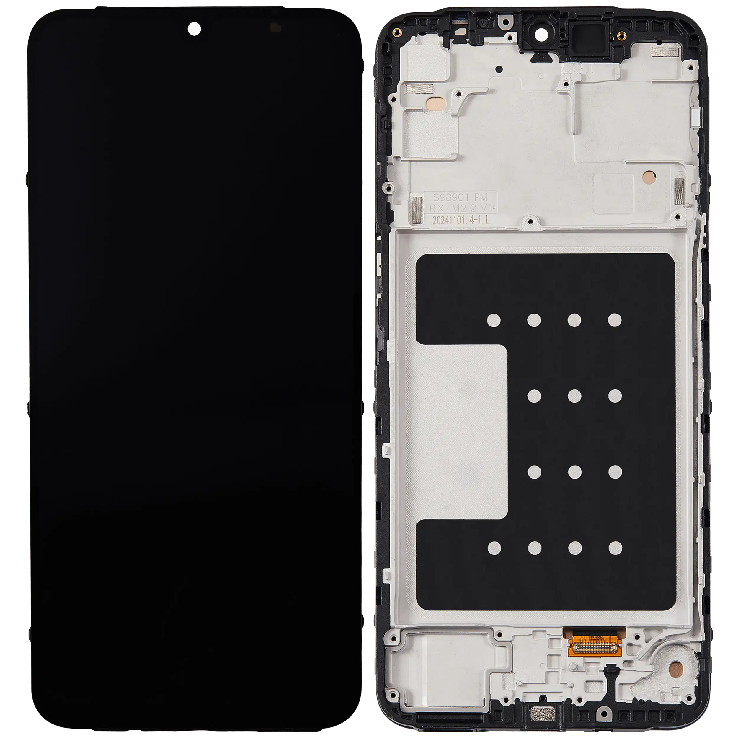 OLED Assembly With Frame Compatible For Samsung Galaxy A16 5G (A166P